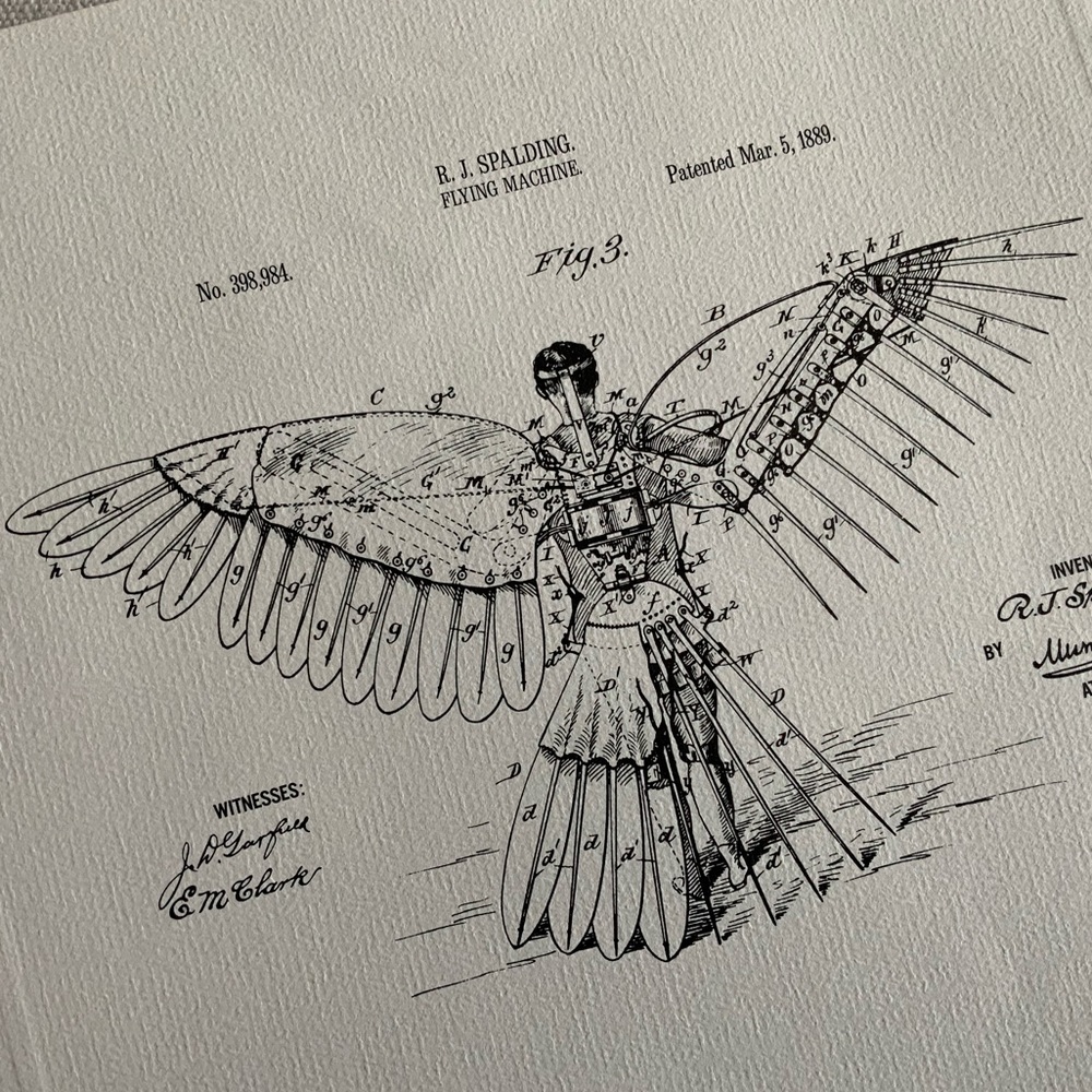 Flying Machine Print - Picture 5 of 7